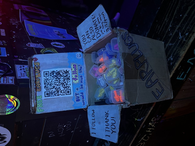 Donate to the Free Earplugs Campaign